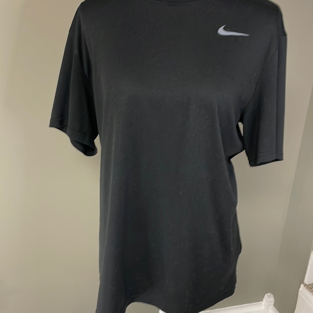Nike Dri fit short sleeve black shirt -men’s.